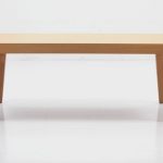 Jedálenský stôl ROMAN, dizajnový so zaujímavými nohami, dyha dub prírodný, Brik Kremnica